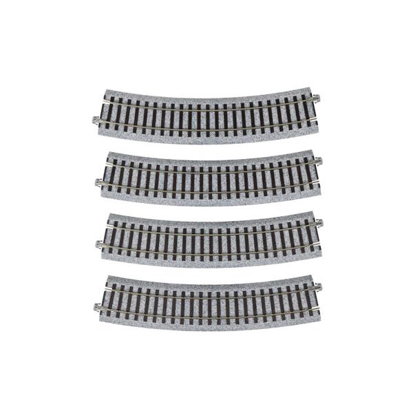 2-270 (HO)曲線線路 〈R490-22.5°〉(4本入)[KATO]《発売済・在庫品》