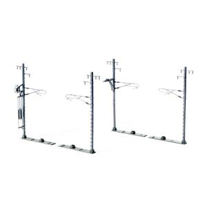 23-066-1 単線ワイド架線柱(灰・20本入...の商品画像