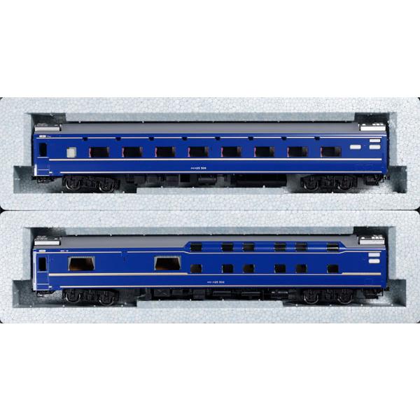 3-531 (HO)24系寝台特急「北斗星」 オロネ25・オロハネ25 2両セット[KATO]【送料...