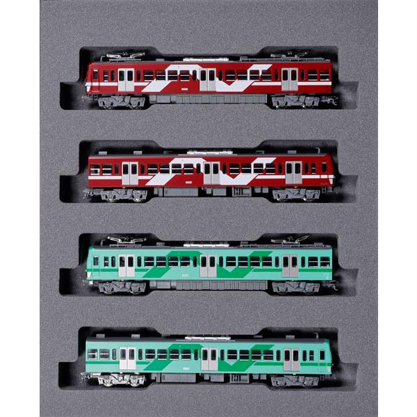 10-966 流鉄5000形タイプ 「あかぎ」「若葉」 4両セット(2編成)[ホビーセンターカトー]...