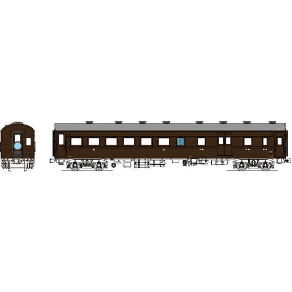 TW61-06A オハニ36(ぶどう1号・客車最後尾用列車名札付)[トラムウェイ]【送料無料】《夏月...