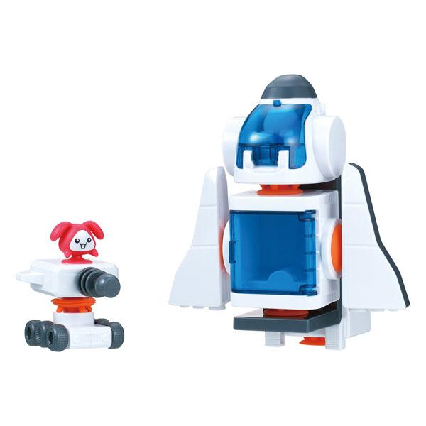キューバイン ピタッとメガウサシャトル基地セット[バンダイ]《発売済・在庫品》