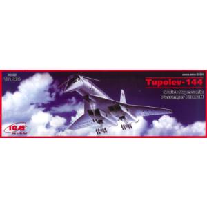 1/144 ツポレフ Tu-144 超音速旅客機 プラモデル（再販）[ICM]《０６月予約》