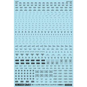 GM-016 1/144 GMコーションデカールNo.6ダークグレー