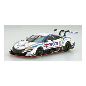ミニカー EBBRO HONDA NSX SUPER GT #64 Epson 1/43 Epson Modulo NSX-GT SUPER GT GT500 2018 No.64 [EBBRO] - 最