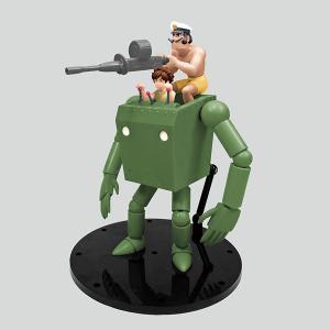 未来少年コナン No.5 1/20 ロボノイド コナン版 プラモデル[アオシマ]《在庫切れ》
