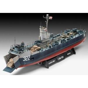 1/144 アメリカ海軍 LSM (ボフォース40mm機関砲) プラモデル[ドイツレベル]《在庫切れ》｜amiami