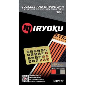 1/35 現用 バックル＆ストラップ2mm(ベルトカラーB)[MIRYOKU]《在庫切れ》｜amiami