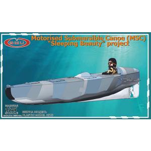 1/35 イギリス軍 電気式潜水カヌー 「スリーピングビューティー」 プラモデル[GMU]《在庫切れ》｜amiami