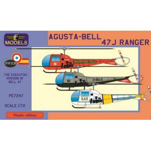 1/72 A.B.47J レンジャーヘリコプター 「イギリス・フランス・スペイン」 プラモデル[LFモデル]《在庫切れ》｜amiami