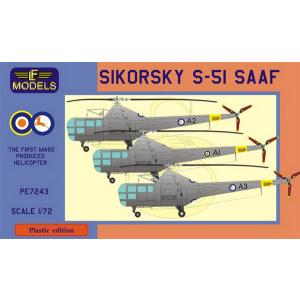 1/72 シコルスキー S-51 「南アフリカ空軍」 プラモデル[LFモデル]《在庫切れ》｜amiami