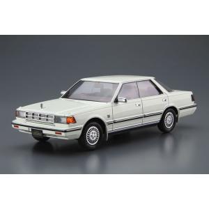 ザ・モデルカー No.58 1/24 ニッサン Y30 セドリック/グロリア4HT V30EブロアムVIP ’83 プラモデル（再販）[アオシマ]《０８月予約》｜amiami