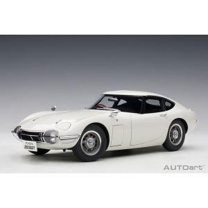 1/18 トヨタ 2000GT (ホワイト)（再販）[オートアート]《在庫切れ》