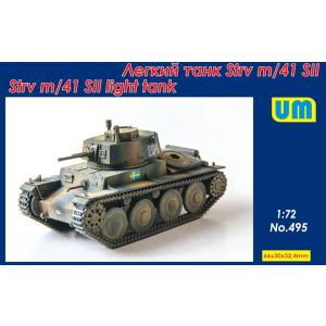 1/72 スウェーデン・Strv m/41 SII軽戦車 プラモデル[ユニモデル]《在庫切れ》｜amiami