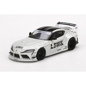 1/64 LBWORKS GR スープラ ホワイト(右ハンドル)[MINI GT]《在庫切れ》