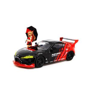 1/64 PANDEM GR SUPRA ADVAN LIVERY ＆ レースクイーン セット[POP RACE]《在庫切れ》｜amiami