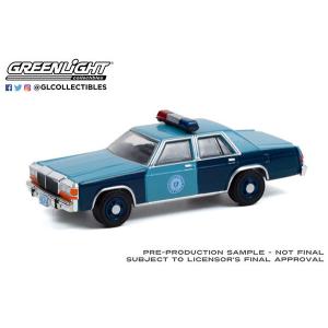 1/64 1981 Ford LTD Crown Victoria Massachusetts Police 1982 Sam Melville/Jonathan Jackson Unit Shootout