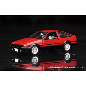 1/32 オートモービルキット トヨタ スプリンタートレノ AE86 ハイフラッシュツートン(赤＆黒) プラモデル[MONO]《04月予約》