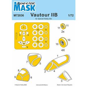 1/72 ボートゥールIIB用マスクシール スペシャルホビー