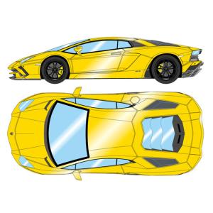 1/64 ランボルギーニ アヴェンタドール S 2017 パールイエロー