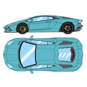 1/64 ランボルギーニ アヴェンタドール S 2017 ブルーグラウコ