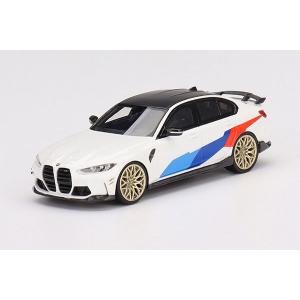  M3アルピンホワイトミニカー 1/43 BMW M3 Mパフォーマンス (G80) アルピンホワイト [TSMモデル