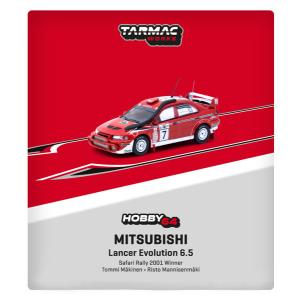 1/64 Mitsubishi Lancer Evolution 6.5 Safari Rally 2001 Winner[Tarmac