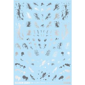 アシタのデカール GM ウェザリングデカール No.4シルバー×グレー