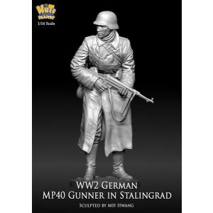 1/16 WWII ドイツ国防軍MP40短機関銃を持つ歩兵 スターリングラード