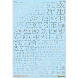 アシタのデカール 1/100 GM フォントデカール No.2ゴールド