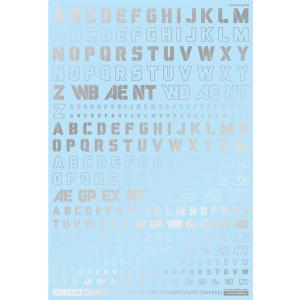 アシタのデカール 1/144 GM フォントデカール No.3シルバー