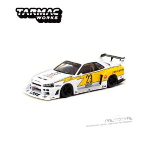 1/43 LB-ER34 Super Silhouette SKYLINE White [Tarmac Works] - 最