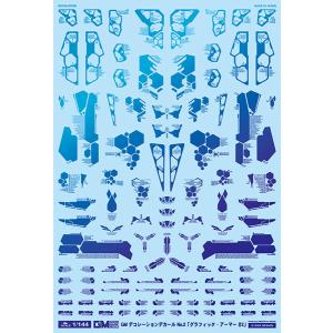 1/144 GMデコレーションデカールNo.2プリズムブルー