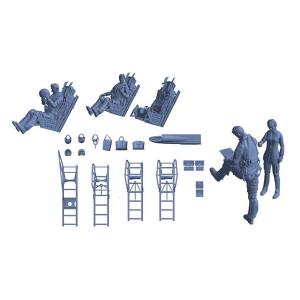 1/72 F-2A/B パイロットフィギュア “プリフライト”セット