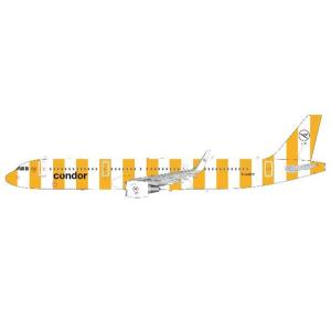 1/200 Gemini200 A321-200S コンドル航空 D-AIAD 新塗装 サンシャイン/イエローストライプ
