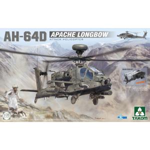 TAKOM社製 1/35スケール AH-64D アパッチ・ロングボウ　プラモデル 1/35 AH-64D アパッチロングボウ 攻撃ヘリコプター プラモデル