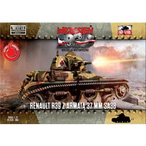 1/72 仏 ルノーR39軽戦車 37mmSA38搭載型 プラモデル