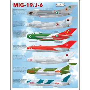 1/48 MiG-19/J-6 デカール