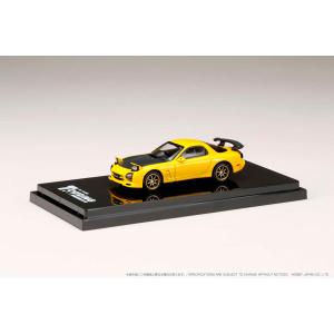 1/64 アンフィニ RX-7 FD3S (A Spec.) GT WING サンバーストイエロー[ホビージャパン]《０１月》