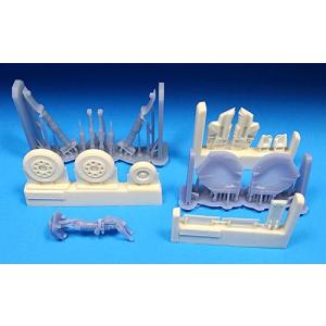 1/72 BAC ライトニング 着陸装置セット