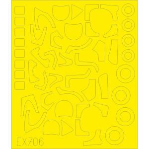 1/48 Mi-24 Tフェース 両面塗装マスクシール