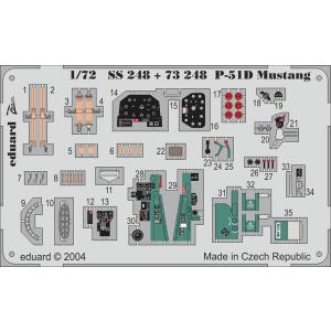 1/72 P-51D ズームエッチングパーツ