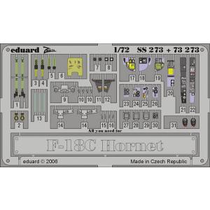 1/72 F/A-18C ズームエッチングパーツ   F/A-18Aにも適合