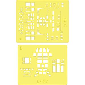 1/72 ランカスター B.Mk.I/III 塗装マスクシール
