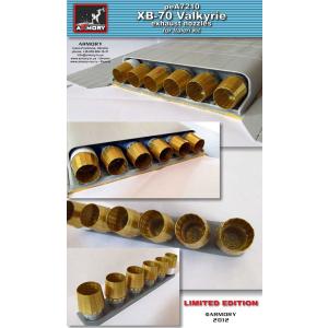 1/72 XB-70 アフターバーナーエッチングパーツ