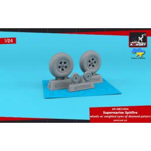 1/24 スーパーマリン スピットファイア自重変形ホイール