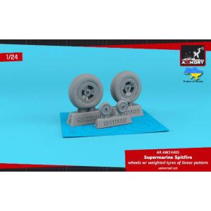 1/24 スーパーマリン スピットファイア自重変形ホイール