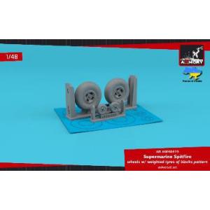 1/48 スーパーマリン スピットファイア自重変形ホイール