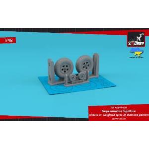 1/48 スーパーマリン スピットファイア自重変形ホイール