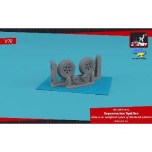 1/72 スーパーマリン スピットファイア自重変形ホイール